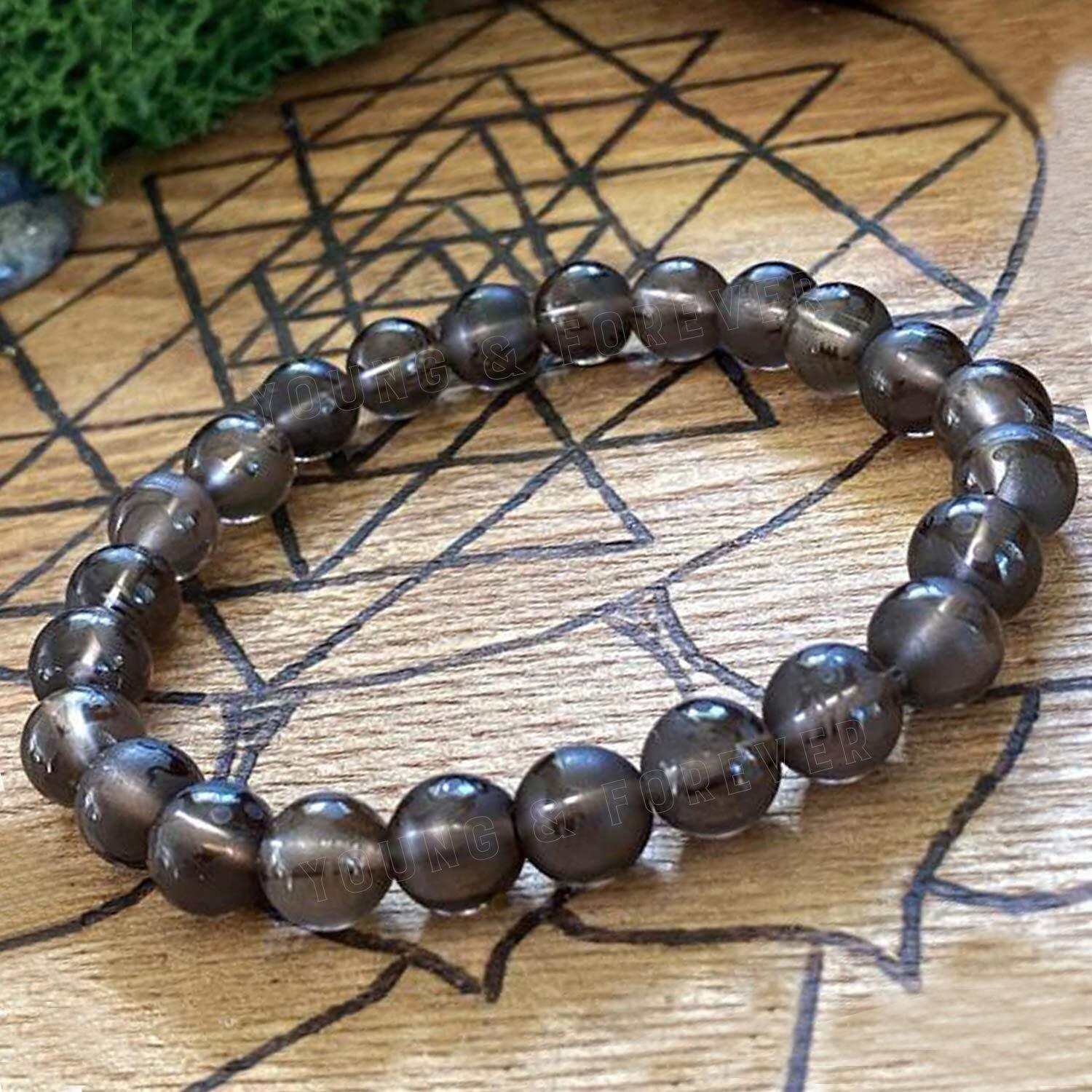 Young & Forever Gift Bracelet for Unisex Adult (Brown)