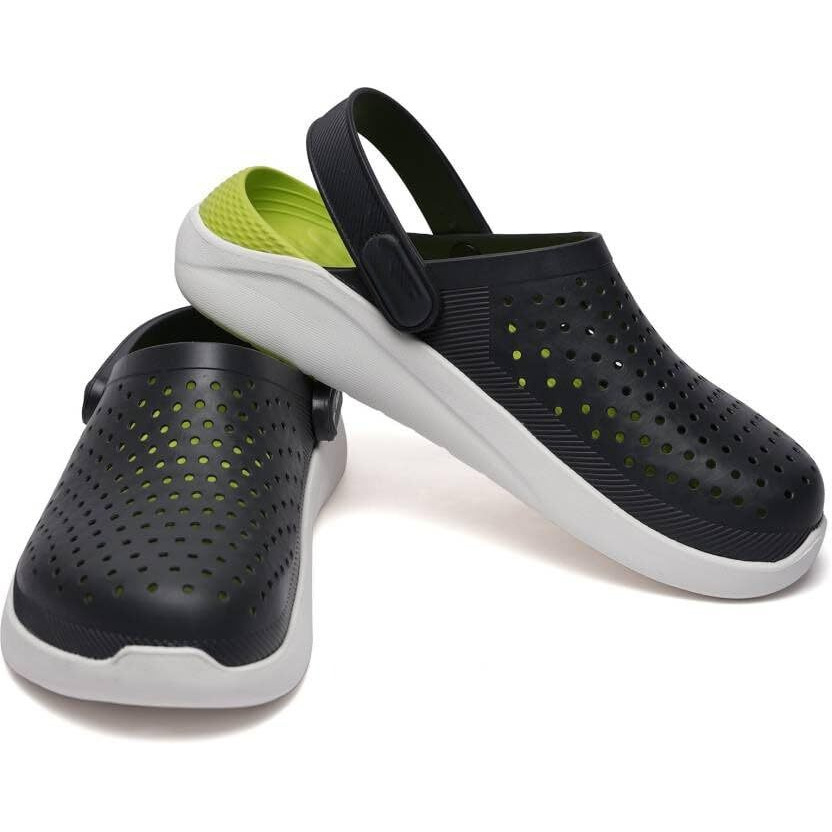 Zerol Clogs for Men || Extra Soft Comfortable Clogs || Flip Flop || Slippers || Clog clog02 greygreen9 UK/India (43 EU)