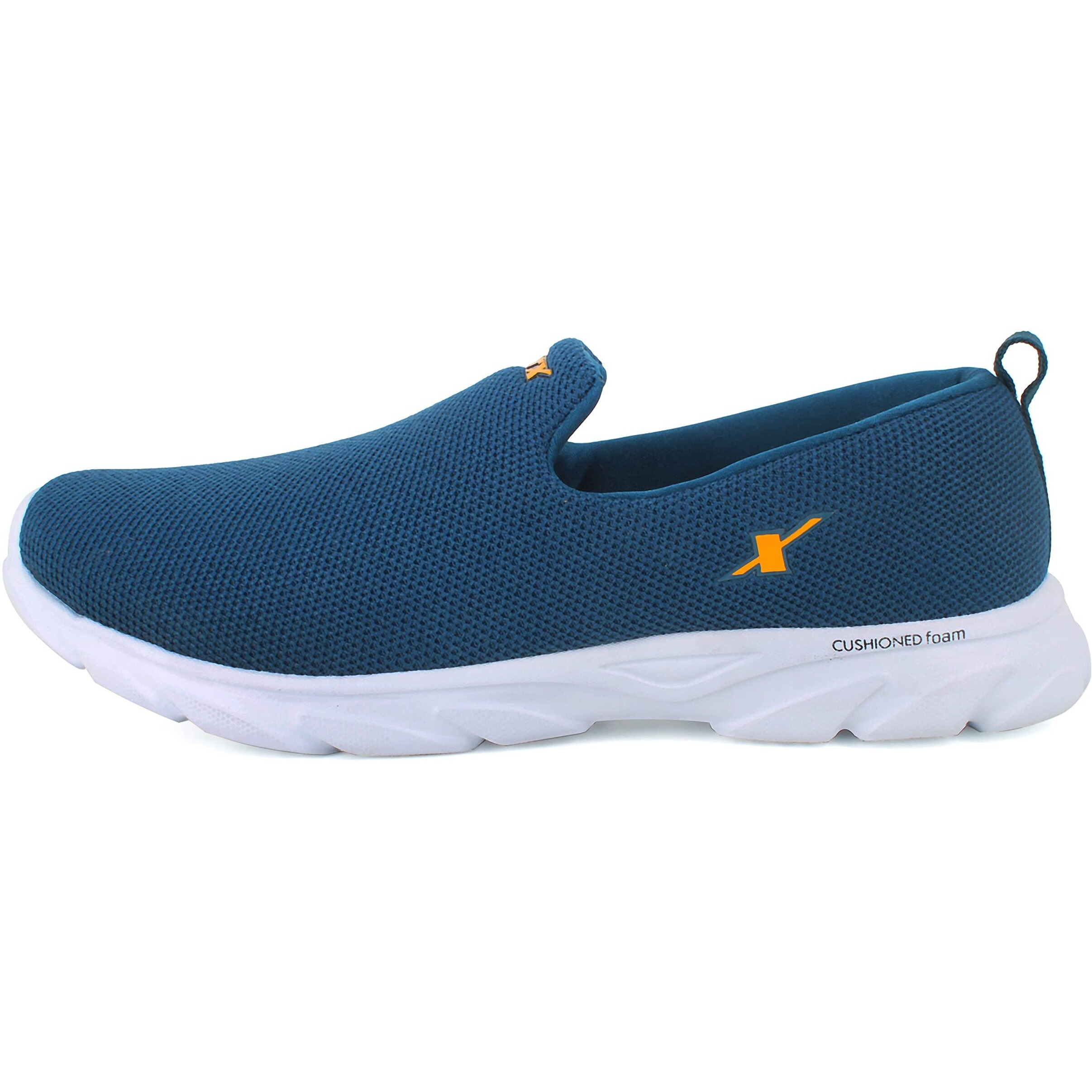 SPARX Mens SM 675 | Enhanced Durability & Soft Cushion | Blue Running Shoe - 9 UK (SM 675)