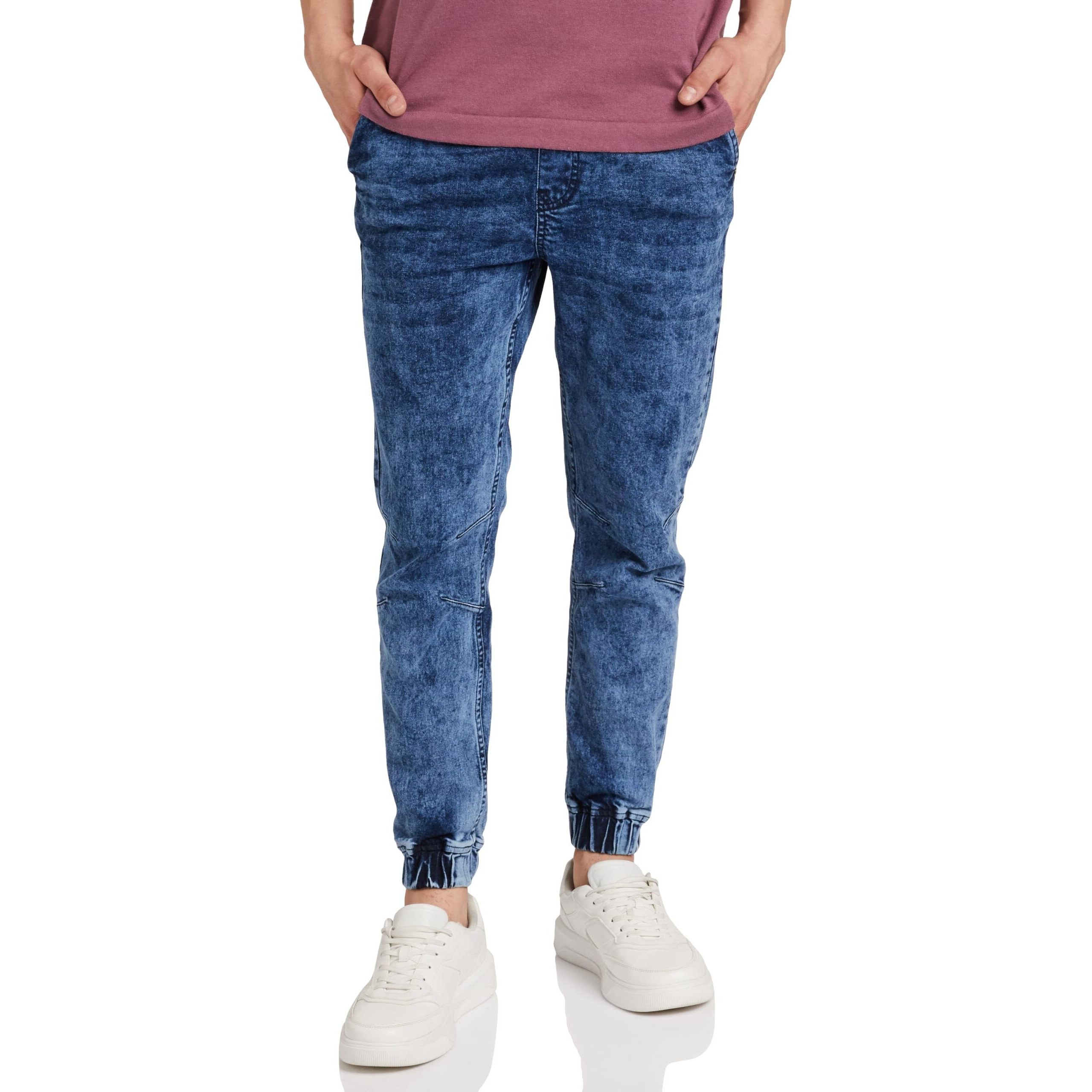 Amazon Brand - INKAST Men's Classic Fit Blue Jeans 34