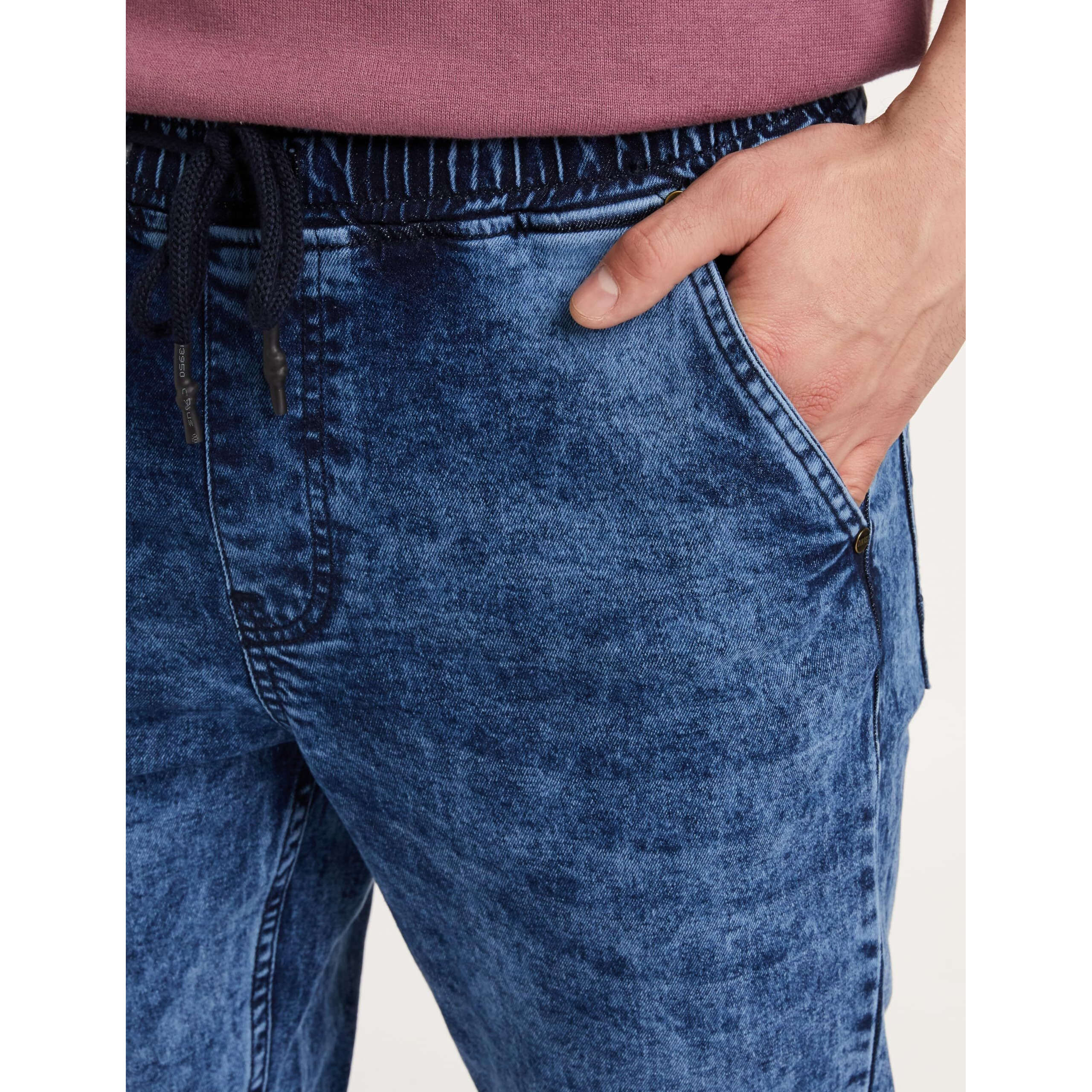 Amazon Brand - INKAST Men's Classic Fit Blue Jeans 34