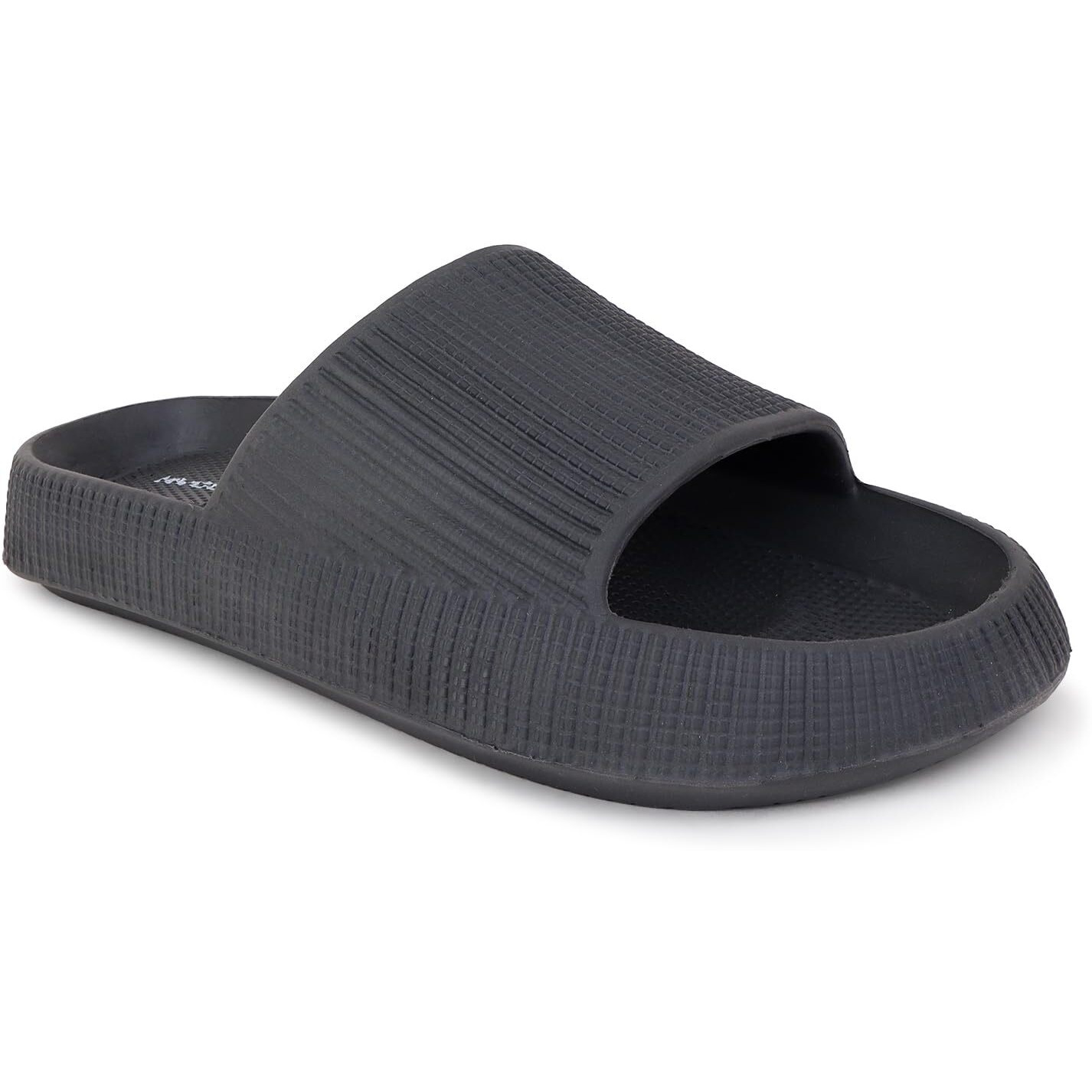 Hygear Men's Xpress Dark Grey Slippers_9 UK (HG-GE-1004)