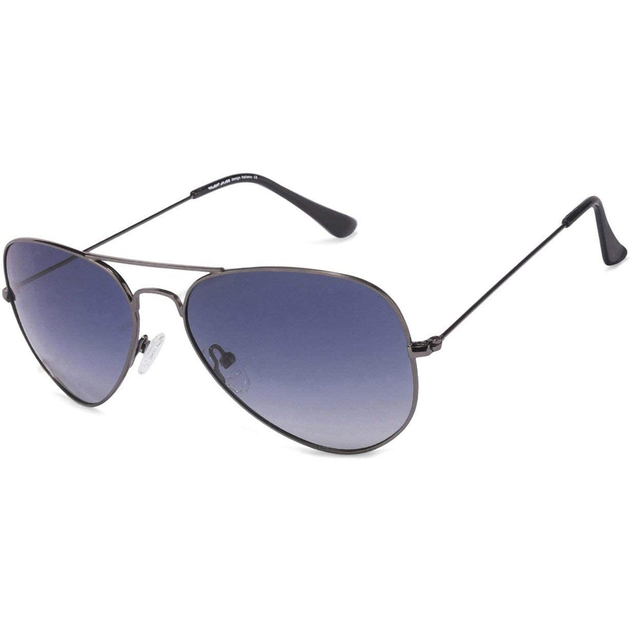 Vincent Chase By Lenskart | Full Rim Aviator Branded Latest and Stylish Sunglasses | Polarized and 100% UV Protected | Men & Women | Medium | VC 5158/P