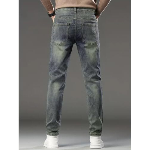 Men Jeans || Jeans for Men || Men Jeans Pants || Jeans Pant for Man (Q-18-20) (in, Numeric, 34, Green)