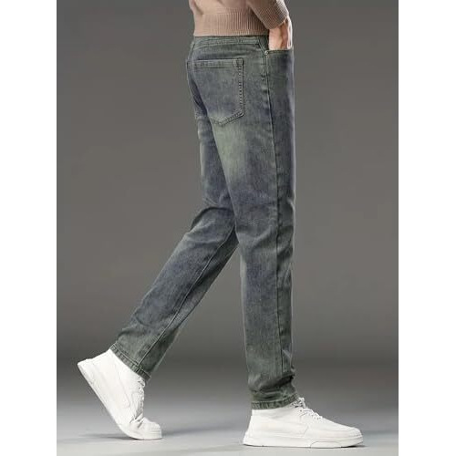Men Jeans || Jeans for Men || Men Jeans Pants || Jeans Pant for Man (Q-18-20) (in, Numeric, 34, Green)