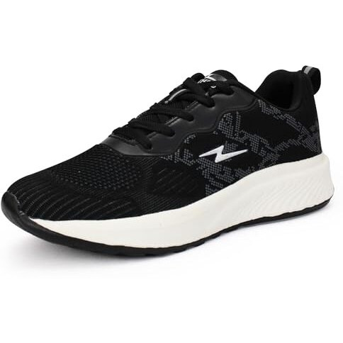 ATHCO Men's Houston Black Running Shoes_09 UK (ATHST-2)