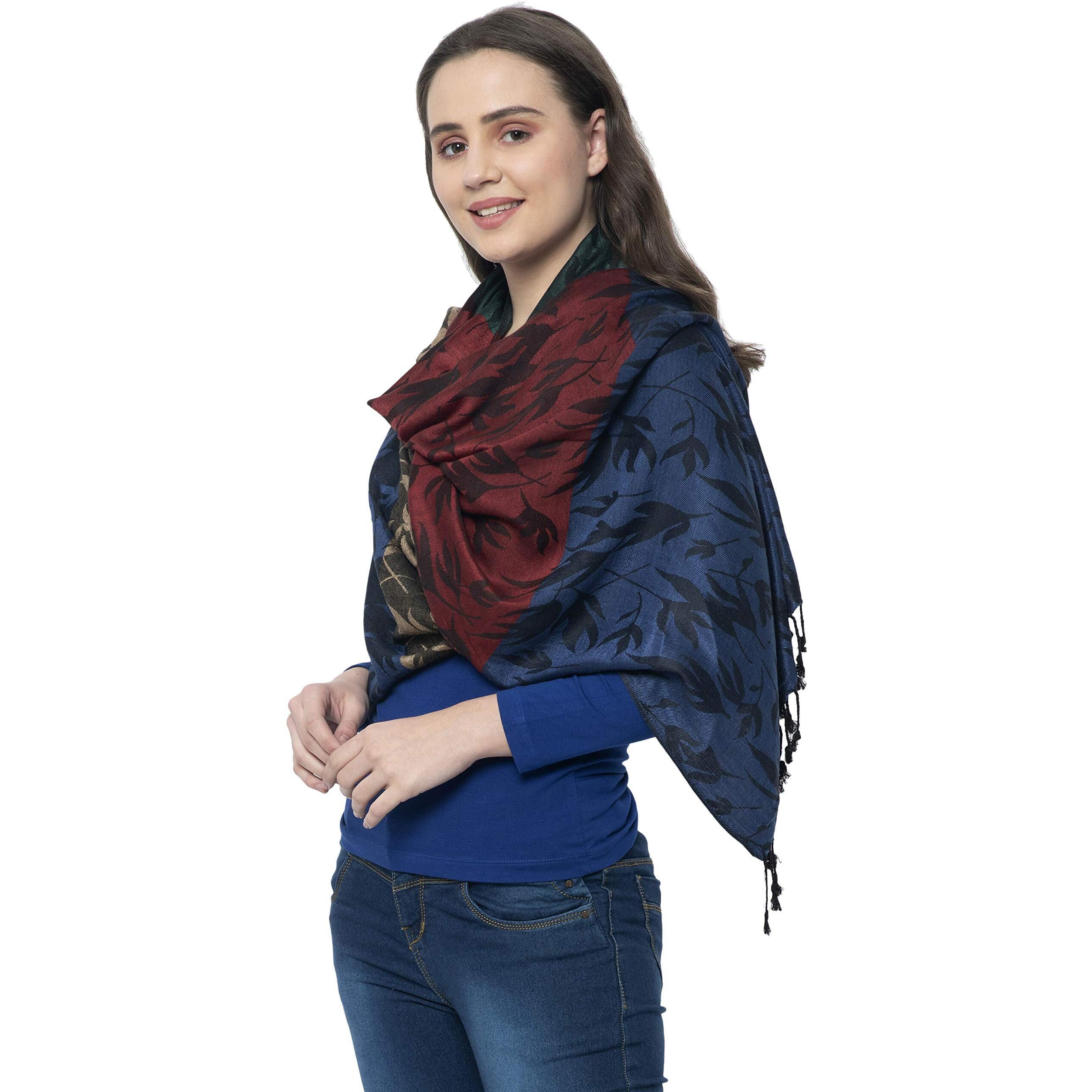 Weavers Villa Women's Stole, Multicolour, 70cm X 200cm