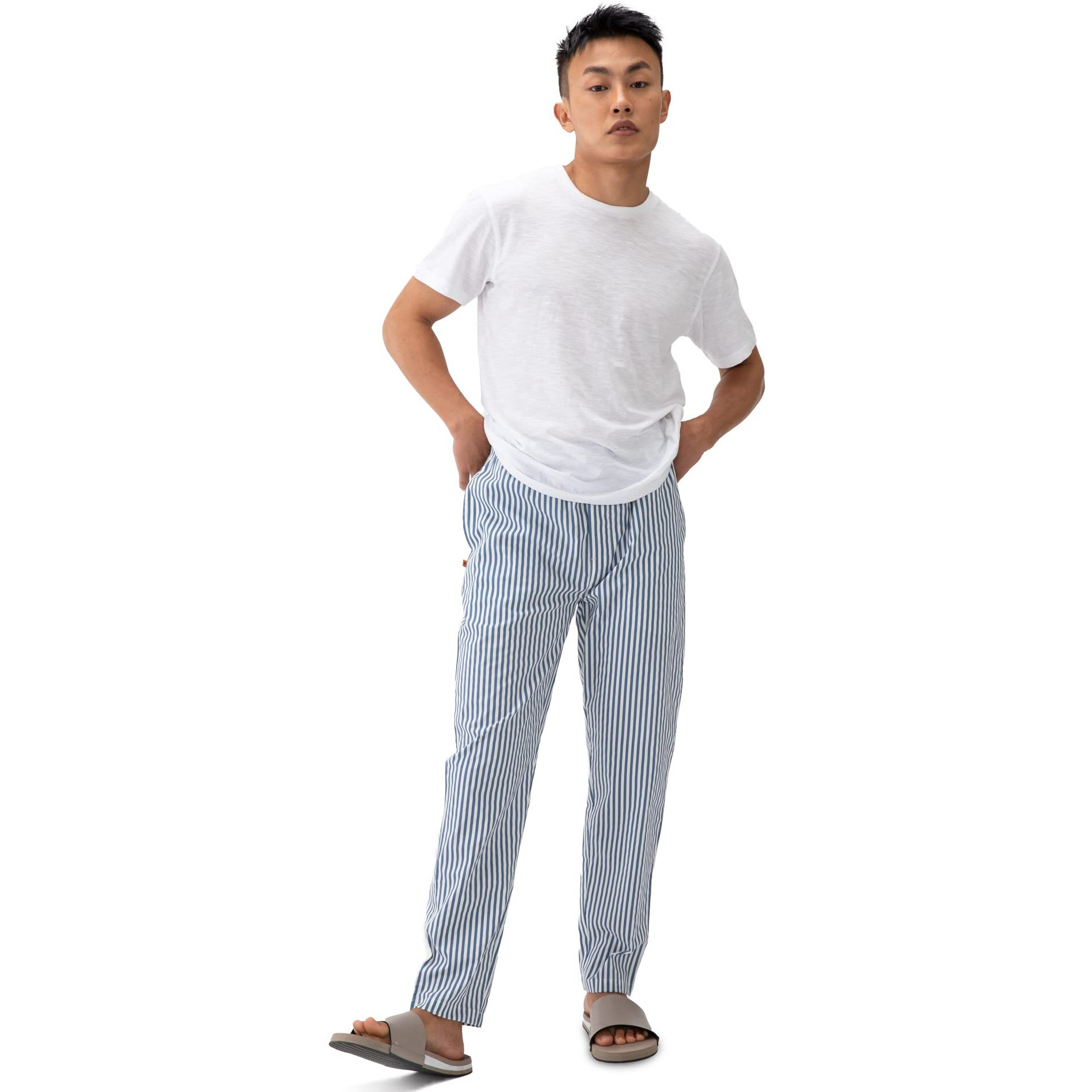 DAMENSCH The Stretch Pyjama Pants - Siesta Stripes, Medium