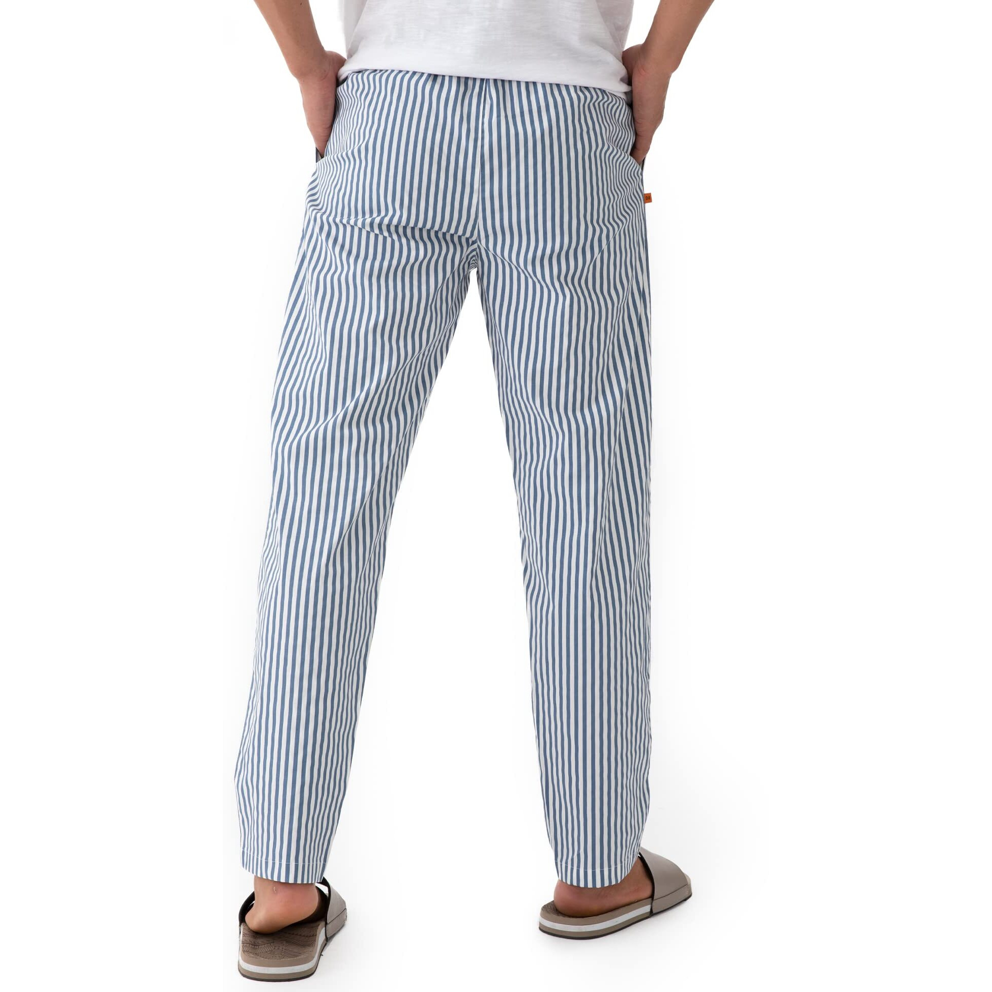 DAMENSCH The Stretch Pyjama Pants - Siesta Stripes, Medium