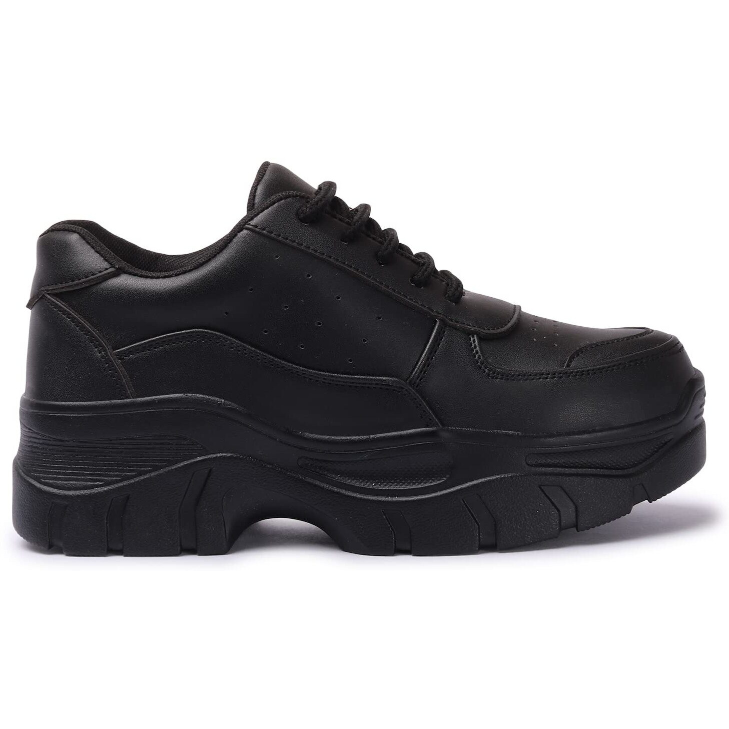 Vendoz Women Black Casual Sneaker - 38 EU