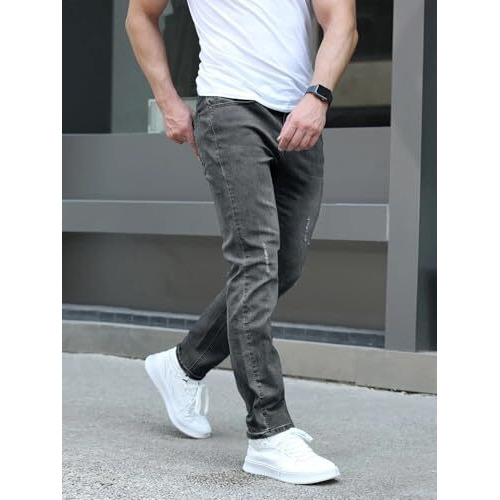 JVX Jeans for Men || Men Jeans || Men Jeans Pants || Denim Jeans (JEANS-105) (in, Numeric, 32, Black)