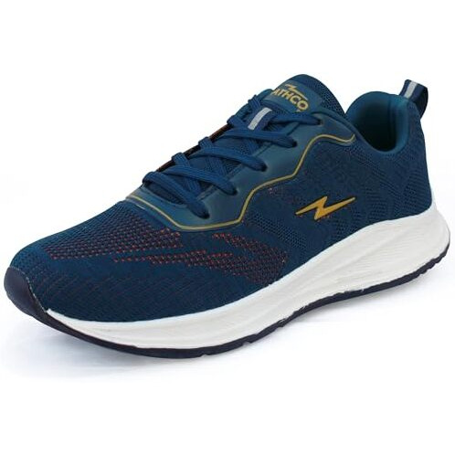 ATHCO Men's Akron Navy Running Shoes_8 UK (ATHST-15)