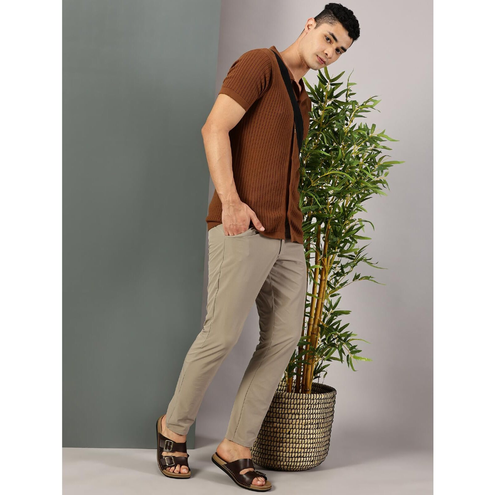 WALKAROO Comfort Sandal For Men's|CloudStep Dual-Density PU Sole  Ultimate Comfort|Stylish Casual Wear|WE1337