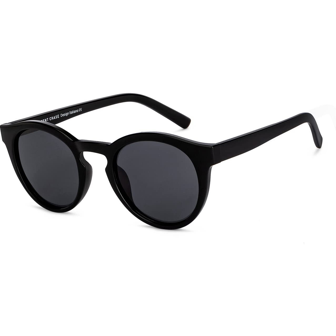 Vincent Chase By Lenskart | Havana Full Rim Round Branded Latest and Stylish Sunglasses | Polarized and 100% UV Protected | For Men & Women | Small | VC S14596
