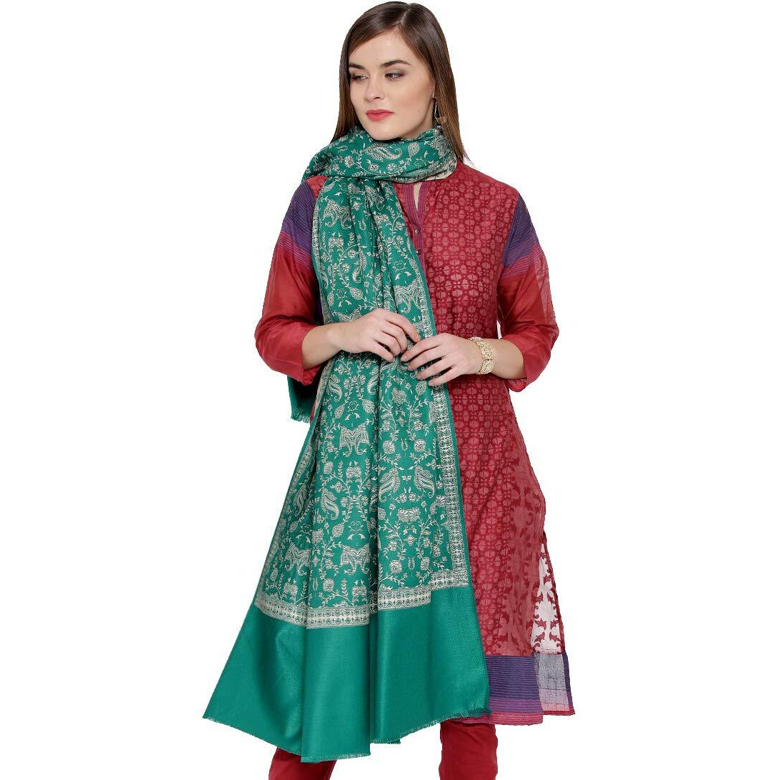 Weavers Villa Women's Shawl, 100cm X 200cm