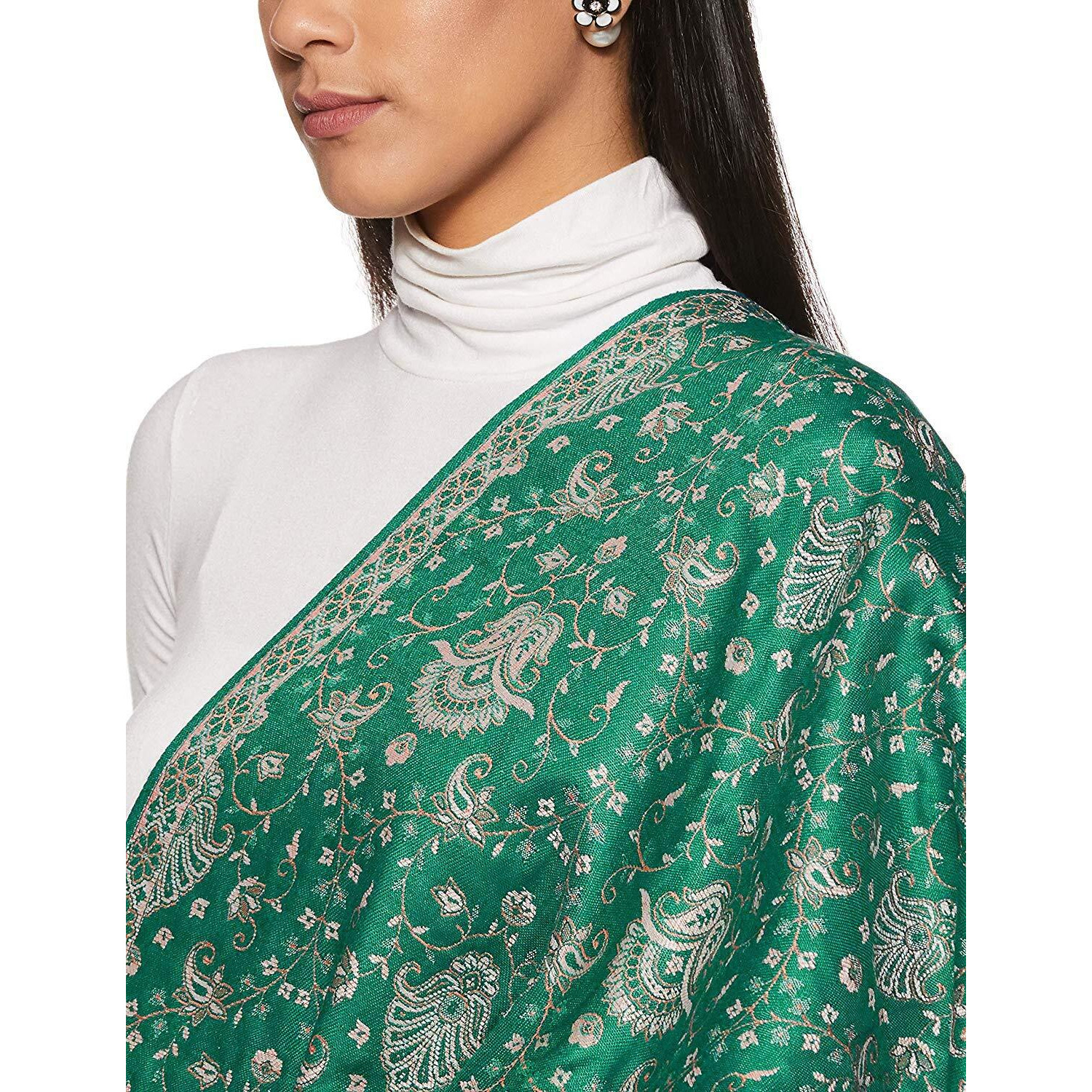 Weavers Villa Women's Shawl, 100cm X 200cm