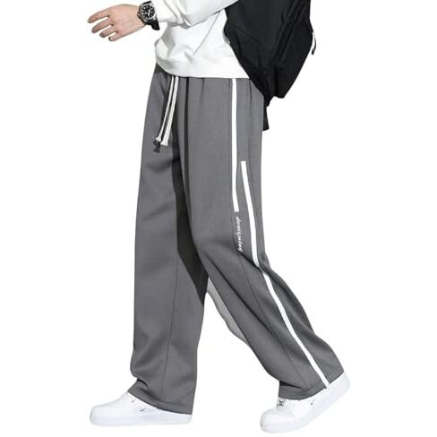 Lymio Track Pant for Men || Track Pants || Plain Track Pant (TP-41-Grey-2XL)