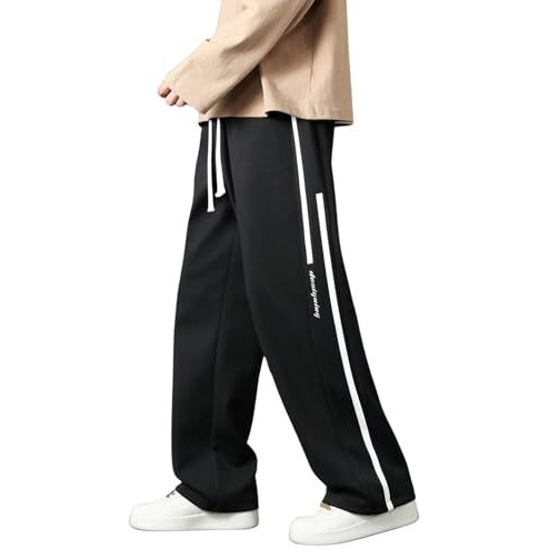 Lymio Track Pant for Men || Track Pants || Plain Track Pant (TP-39-Black-XL)