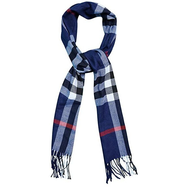 CREATURE Warm Winter Wear Acrylic Woolen Muffler/Scarf For Men & Women Warm lightweight Scarf (BLUE)