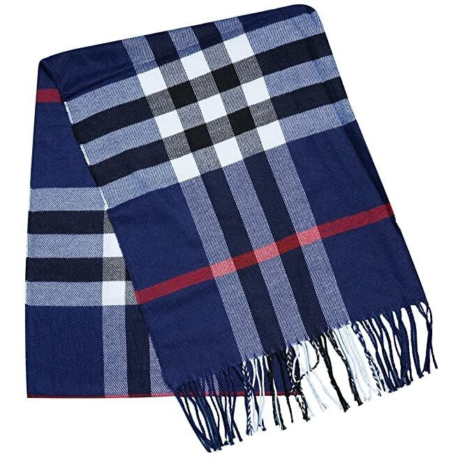 CREATURE Warm Winter Wear Acrylic Woolen Muffler/Scarf For Men & Women Warm lightweight Scarf (BLUE)