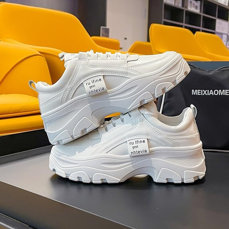 Vendoz Women Casual White Sneakers Shoes CNV6053WT-41