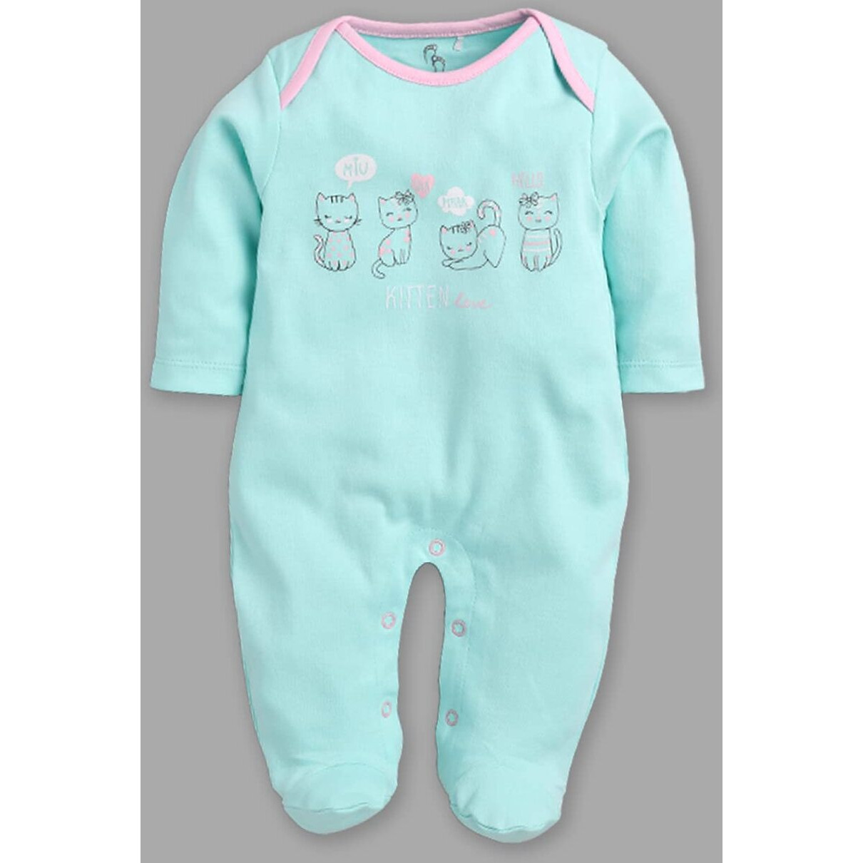 BabyGo Baby Romper 100% Cotton Rompers for New Born Baby|Night Suits for Baby Boys & Girls| PINK| 0-3M| 3-6M| 6-9M| Pack of 2