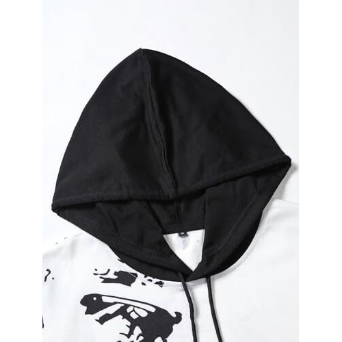 TOPLOT Unisex Woolen Blend Hooded Neck Hoodie (Hoodie-5147-S) White