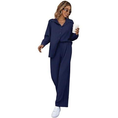 Leriya Fashion co-ord Set for Women for Summer| co-ord Set for Women (X-Large, Blue)
