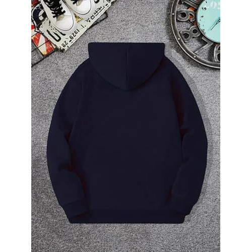 Lymio Hoodies || Sweatshirt for Unisex || Unisex Hoodie (H-42-45) (L, Blue)