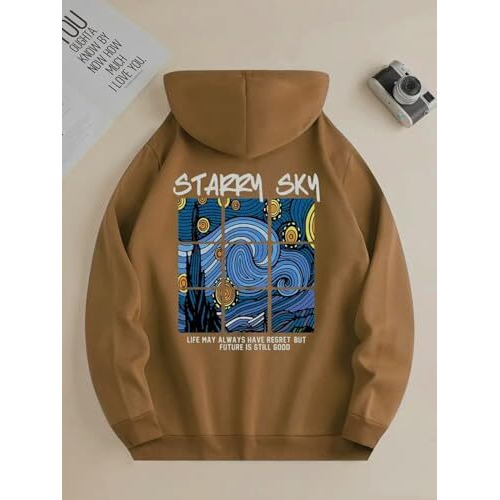 Lymio Hoodies || Sweatshirt for Unisex || Unisex Hoodie (H-39-41) (2XL, Khakhi)