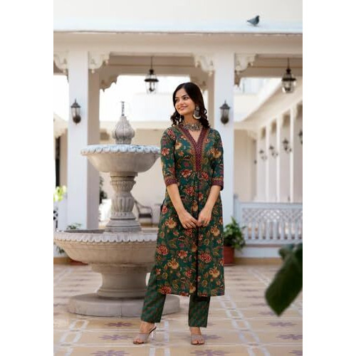 FABNEX kurta set for women | Women Kurta | Women Kurta Sets Kurtis | Women Kurta Pant Set | Women Kurta Pant Set Women Kurti Set with Pant (K-71) (S)