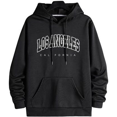 Lymio Hoodies || Sweatshirt for Unisex || Unisex Hoodie (H-14-17) (2XL, Black)