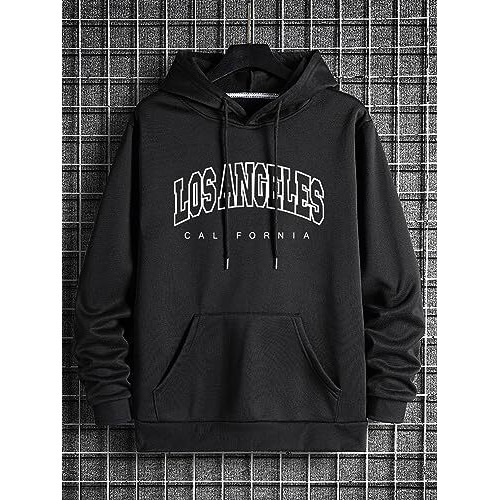Lymio Hoodies || Sweatshirt for Unisex || Unisex Hoodie (H-14-17) (2XL, Black)