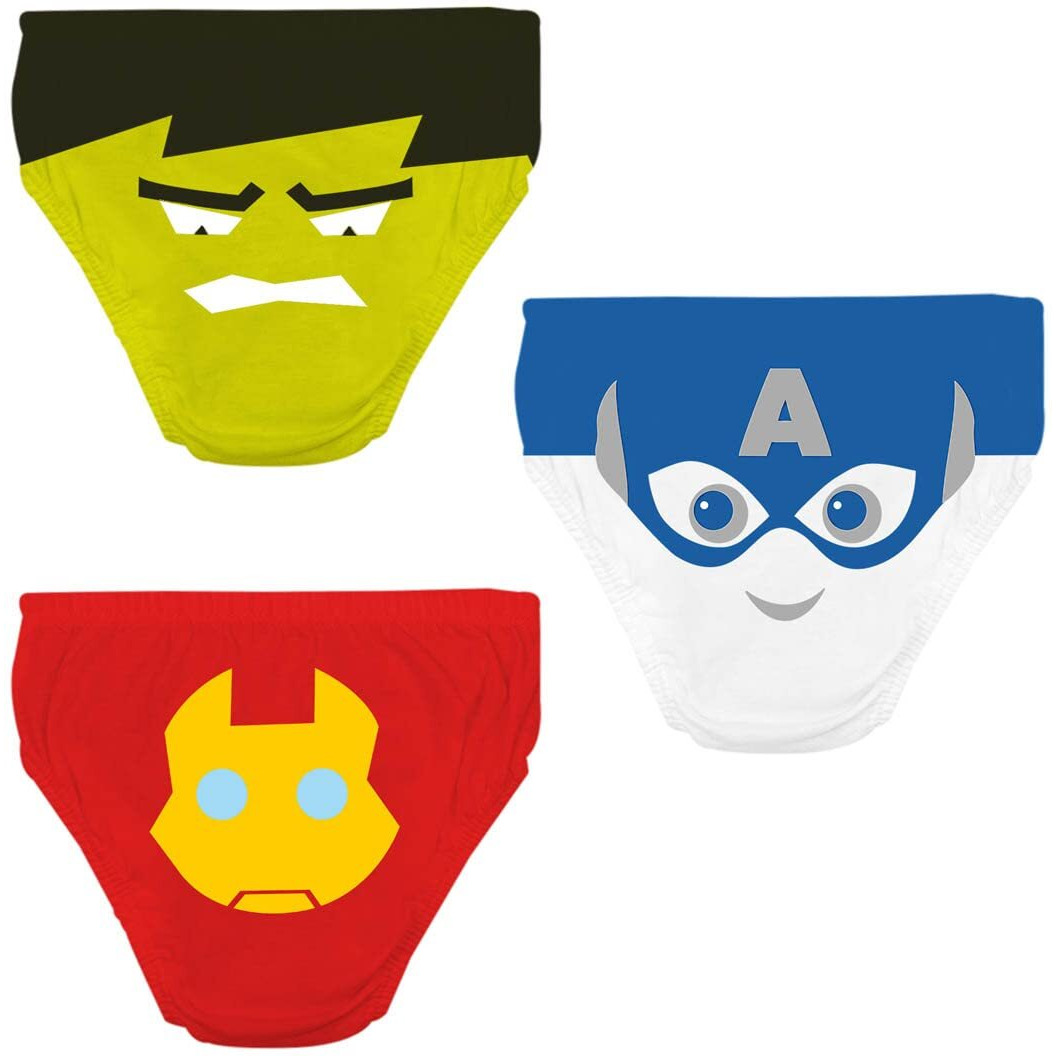 YouGotPlanB Boy Underwear | Pack of 3 | 100% Breathable Cotton | Printed Briefs | Just-Right Fit | Supersoft Waistband for Max Comfort | Antimicrobial & Anti-Odour | Skin-Safe Dyes | 4-6 Years