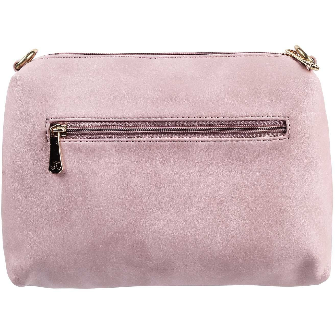 Mochi Women Pink Zip Top Sling Bag (66-7549)