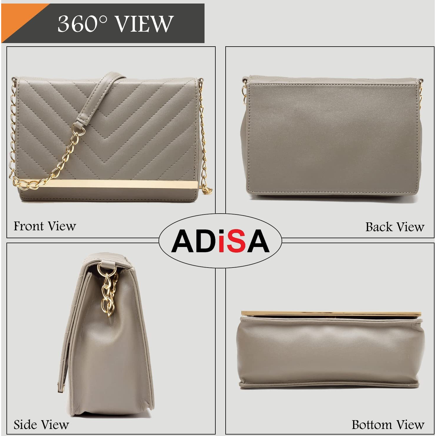 ADISA Women's Sling Bag (Olive)