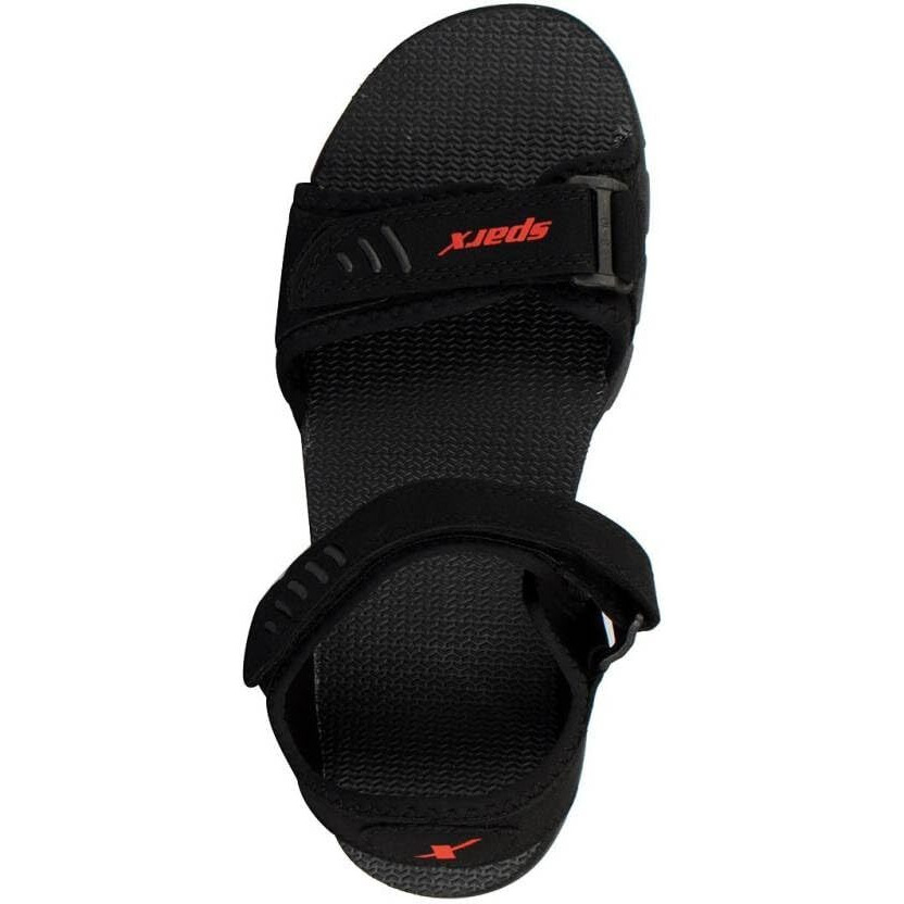 SPARX mens SS 101 | Latest, Daily Use, Stylish Floaters | Black Sport Sandal - 7 UK (SS 101)