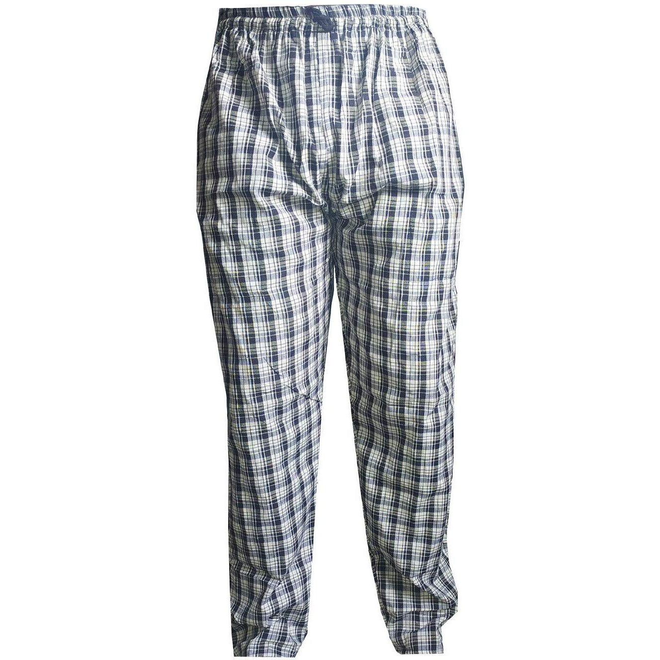 Digital SHOPEE Men's Regular Fit Cotton Checkered Casual Pyjama Lower Pant (Color-Multicolor) Pack of 3 Size-X-Large