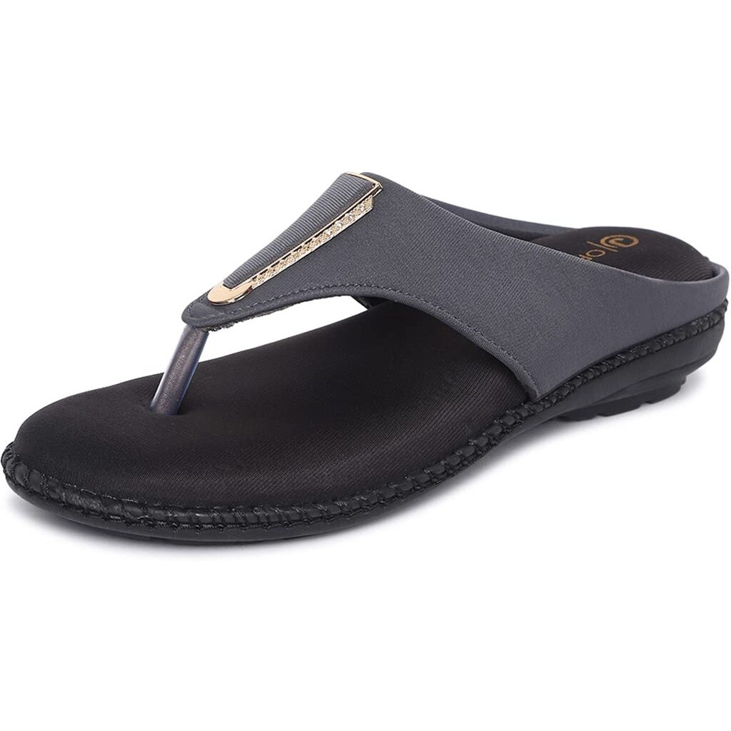 ORTHO JOY Fancy doctor slippers | Stylish chappal for women | Comfortable flat sandals for women stylish