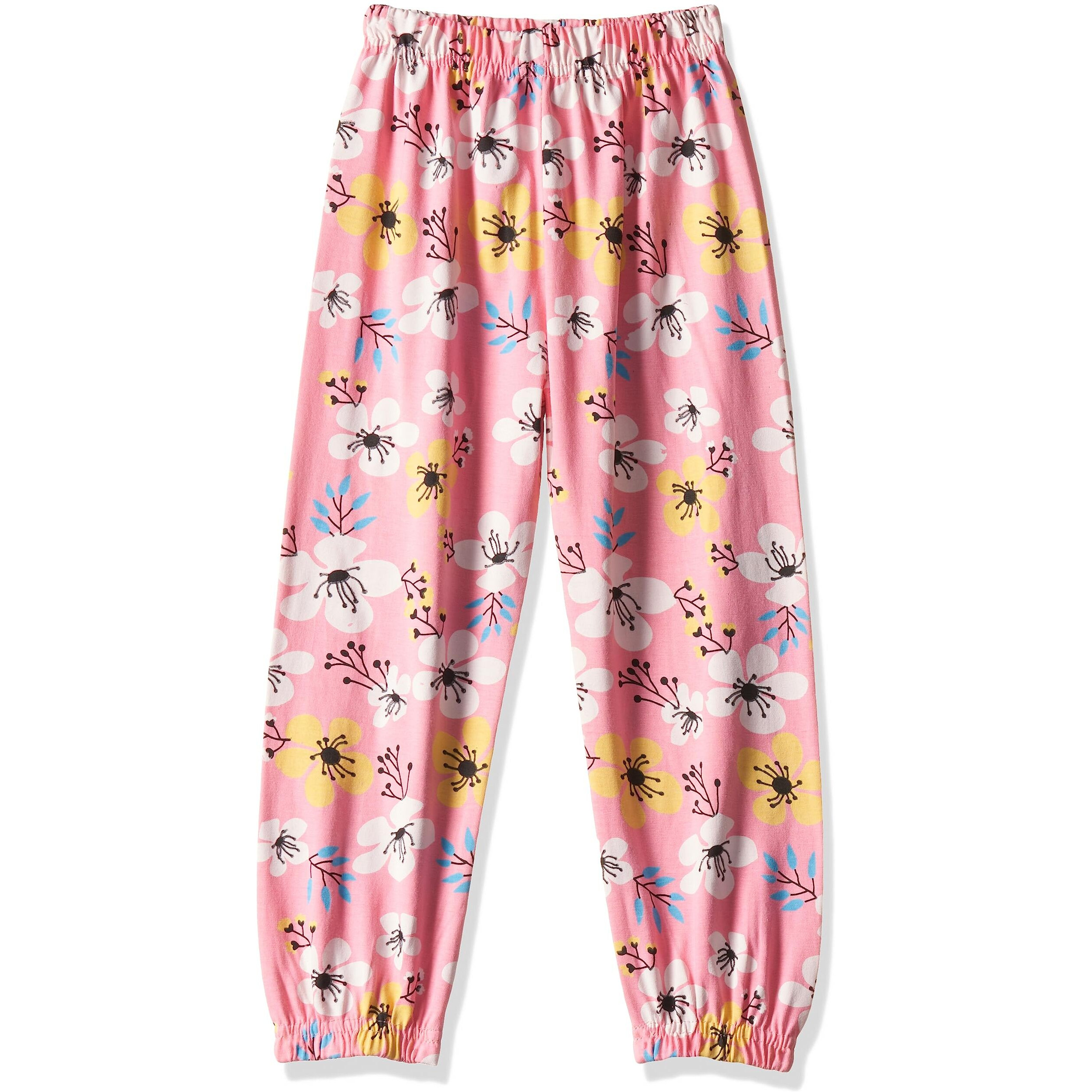 T2F Girl's Regular Track Pants (GLSTRK07_Multicolour