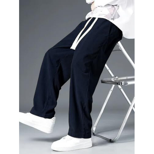 GRECIILOOKS Regular Fit Track Pant for Men. (Gl-Tp-1025-M-Dark Blue)