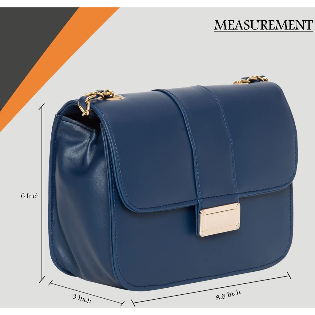 ADISA Women's Sling Bag (Blue)