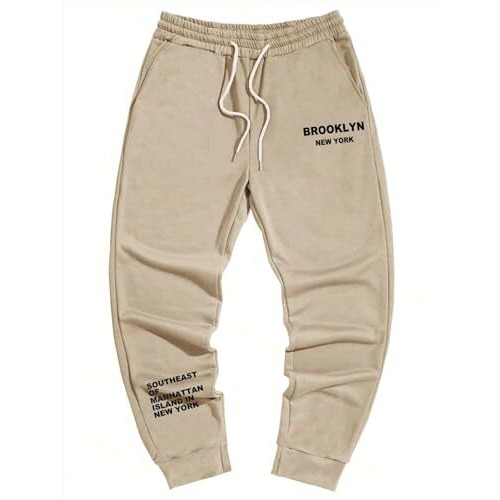 Lymio Men Joggers ||Track Pant for Men || Men Joggers || Printed Joggers (TP-42-44) (in, Alpha, 2XL, Apricoat)