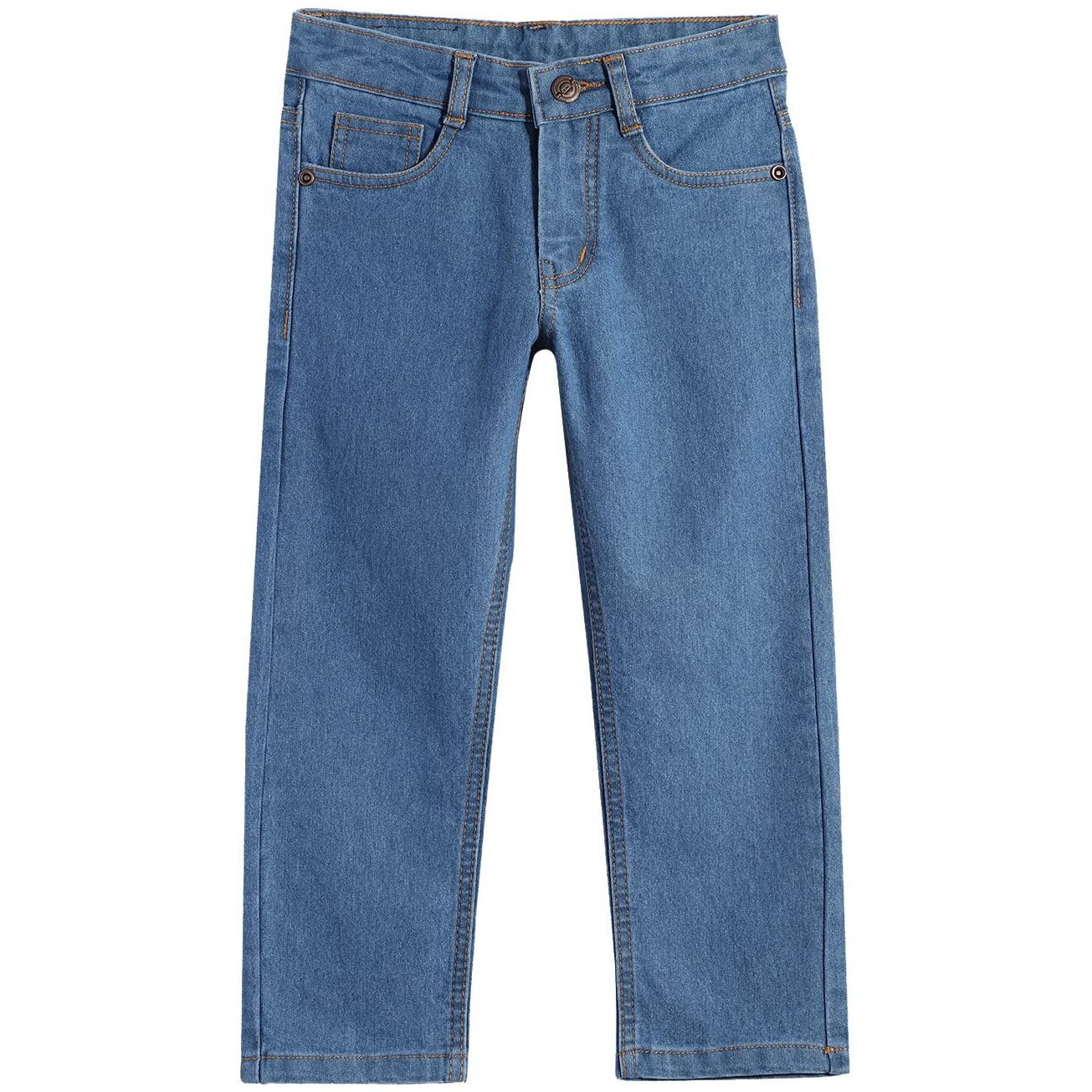 Urbano Juniors Boy's Light Blue Slim Fit Washed Denim Jeans Stretch (junepsboy-lblue-11-12)
