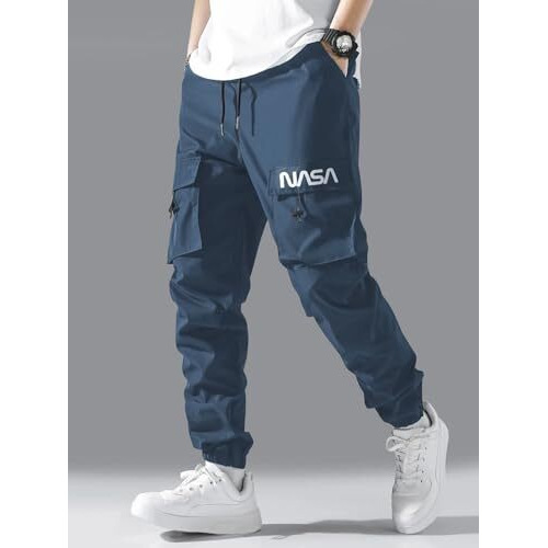 Lymio Track Pant for Men || Track Pants || Plain Track Pant (TP-11-Navyblue-XL)