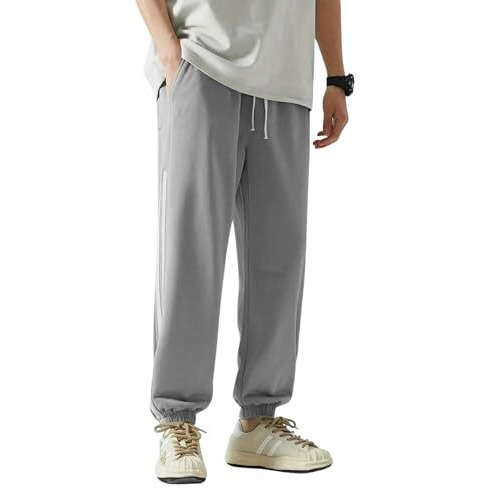 Lymio Track Pant for Men || Men Track Pant || Track Pant (TP-32-33) (XL, Grey)