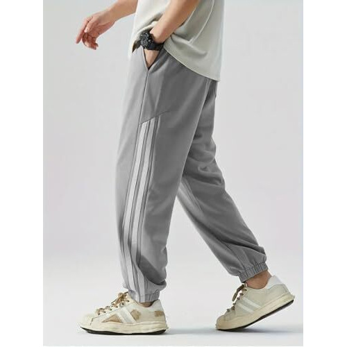 Lymio Track Pant for Men || Men Track Pant || Track Pant (TP-32-33) (XL, Grey)