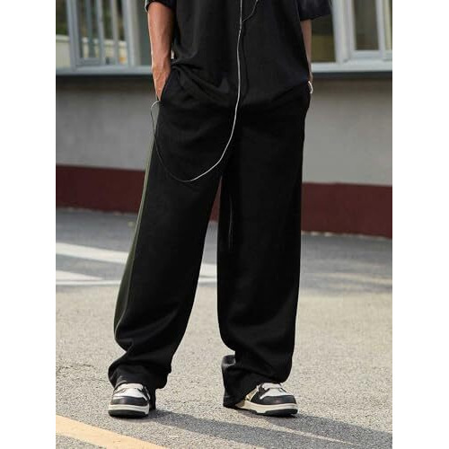 GRECIILOOKS Track Pant for Men | Trouser Pant for Men | Track Pant for Men Loose Fit | Baggy Track Pant for Men | Track Pant Men | Men Stylish Track Pant (in, Alpha, S, Regular, Green)