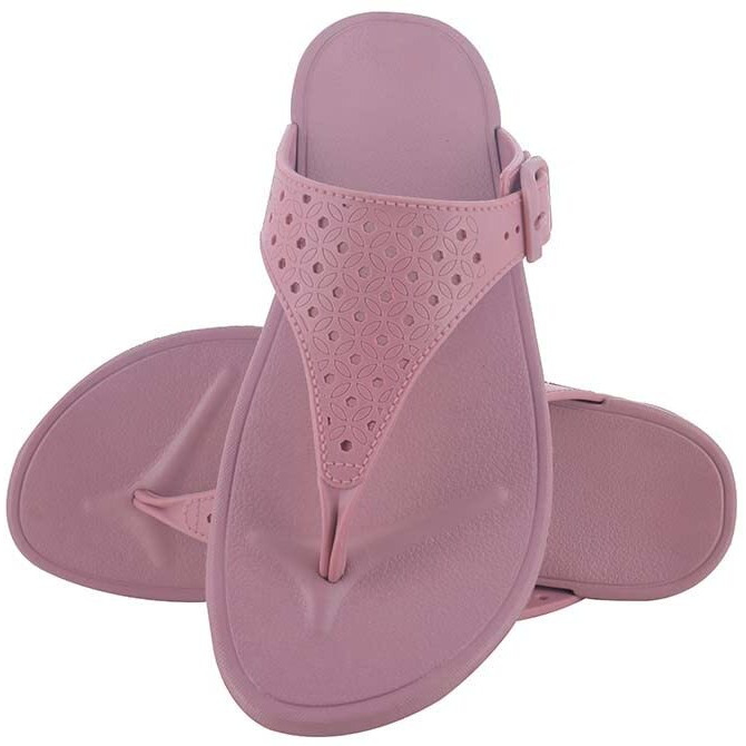 flite Daily Use Slippers For Women/Bathroom Slippers/Home Slippers/All Day Wear Fl-430 (Tulip, Numeric_5), Pink