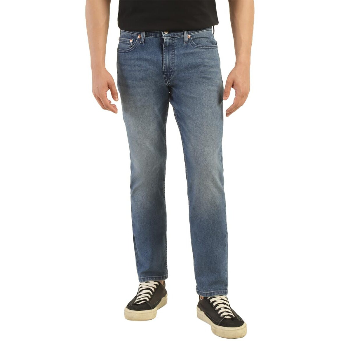 Levis Mens 511 Slim Fit Mid-Rise Jeans